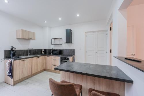virtuve, Appartement Pyrénées-Ariégeoises (Appartement Pyrenees-Ariegeoises) in Luzenac