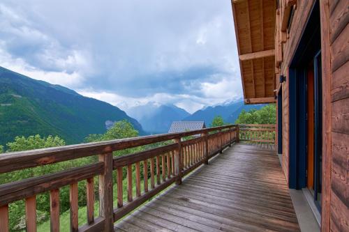 Viesnīcas āriene, chalet la traverse in Allemont