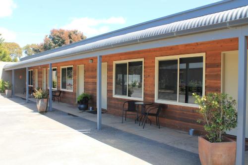 A szálláshely kívülről, Chalambar Motel in Ararat