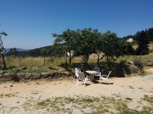 Viesnīcas āriene, Gîte Bel-Air (Gite Bel-Air) in Vernoux-en-Vivarais