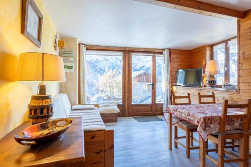 Viesnīcas āriene, L'Alpazen Jouve Studio Terrasse in Aiguilles