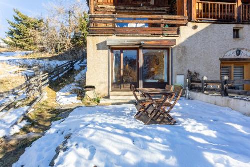 Viesnīcas āriene, L'Alpazen Jouve Studio Terrasse in Aiguilles