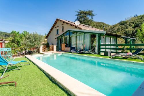 Chambres D'hote Bleue - Cendras