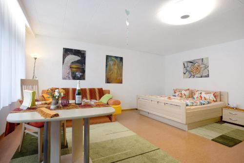 Viesnīcas āriene, Ferienwohnung Grünfelder (Ferienwohnung Grunfelder) in Au