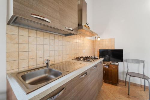 virtuve, Residence Sulcis 7 in Masainas