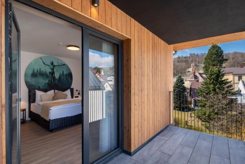View, Resort Aurum Hotel in Cerny Dul