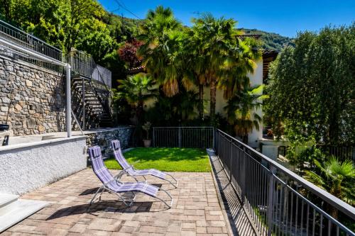 陽台/露台, Casa Riva in 特隆扎諾拉戈馬佐雷