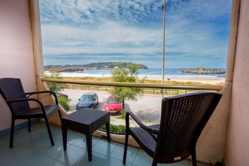 Triple room, sea view, 3 beds