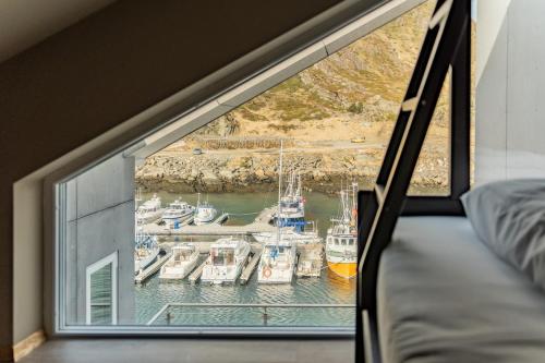 Villa Lofoten balcony view - Tap to explore photos