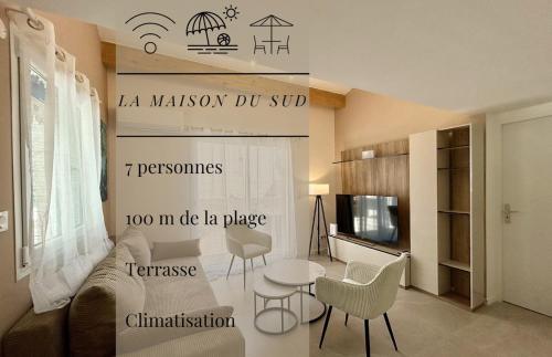 125 - La Maison du Sud - Carnon - Beach - 7 people