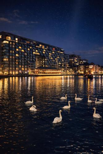 Specious river view apartment south quay-Canary Wharf-o2-excel-royal victory - image 12