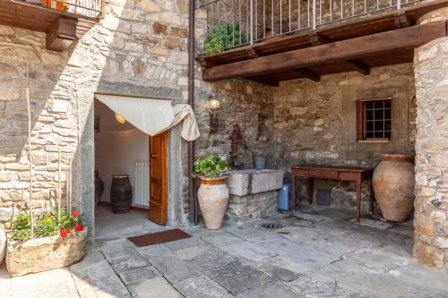 A szálláshely kívülről, Villa Chiara in Casola in Lunigiana