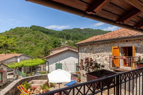 A szálláshely kívülről, Villa Chiara in Casola in Lunigiana