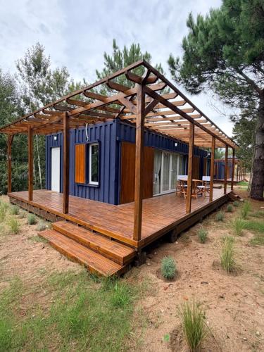 Container House in the Forest 4 Blocks from the Sea
