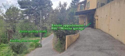 Studio calme proche de Nice in Colomars