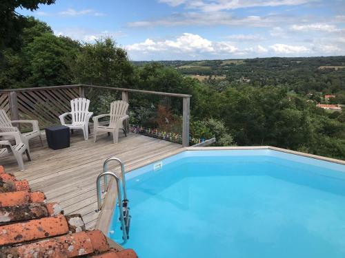 Skats, La Belle Vallée View Luxury Cottage (La Belle Vallee View Luxury Cottage) in Bouresse