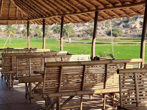 Hippie land Hampi in Hanumanahalli