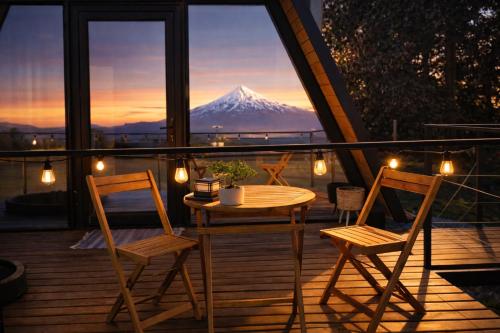 Cabaña Con Impresionante Vista Volcan y Lago AYUN LAFQUEN