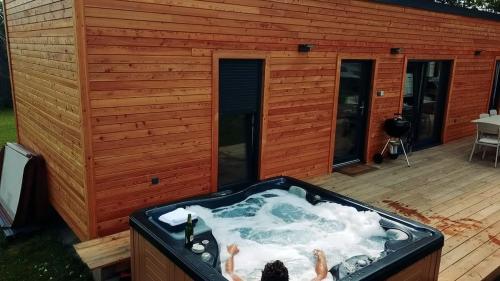 Glamping Toscimra - cozy modern cottage in Moravia in Tosovice