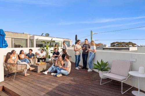 The Barkly Scene with Rooftop Retreat
