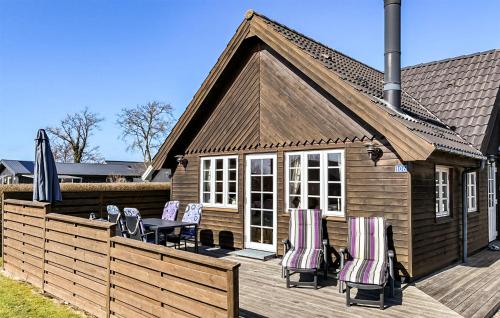 Holiday Home Bork Hytteby Hemmet Denmark – khách sạn tại Skuldbol