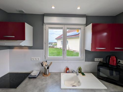 Gîte paisible avec piscine partagée, clim - 5 pers. - FR-1-583-518 (Gite paisible avec piscine partagee, clim - 5 pers. - FR-1-583-518) in Fretigney-et-Velloreille
