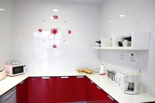 廚房, 波特斯托畫廊-畢爾巴鄂青年旅舍 (Botxo Gallery - Youth Hostel Bilbao) in 德烏斯托