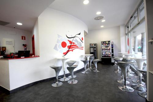 共用Lounge/電視區, 波特斯托畫廊-畢爾巴鄂青年旅舍 (Botxo Gallery - Youth Hostel Bilbao) in 德烏斯托