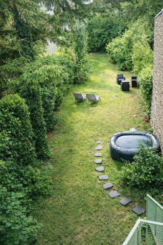 Spa Sauna et Parking Privé cosy 50m2 avec jardin