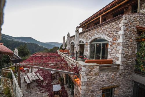 陽台/露台, 普里坦尼亞民宿 (Pritanio Guesthouse) in 波利德羅松
