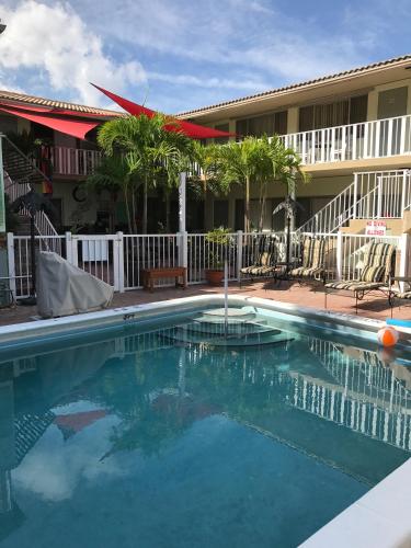 Swimming pool, The Big Coconut Guesthouse - Gay Men's Resort near Parker Playhouse