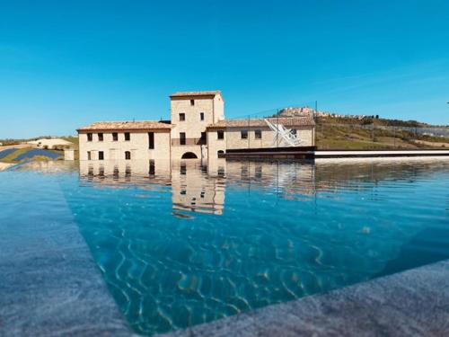 Viesnīcas āriene, Agriturismo Il Borghetto in Montedinove
