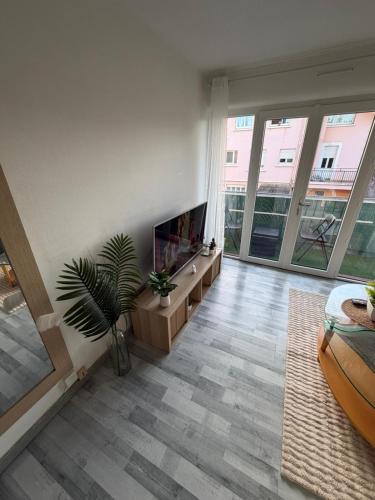 sala de TV, DaxLodge T2 Sotf in Dax