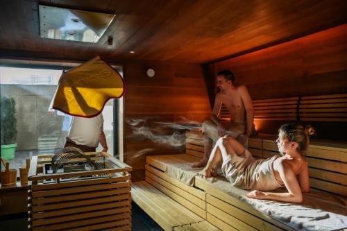 Sauna, Alpinresort ValSaa - Adults Only in Saalbach