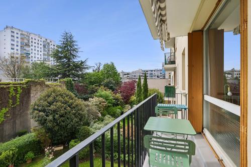 Balcony/terrace, Residence Aurmat a Boulogne-Billancourt in Boulogne-Billancourt