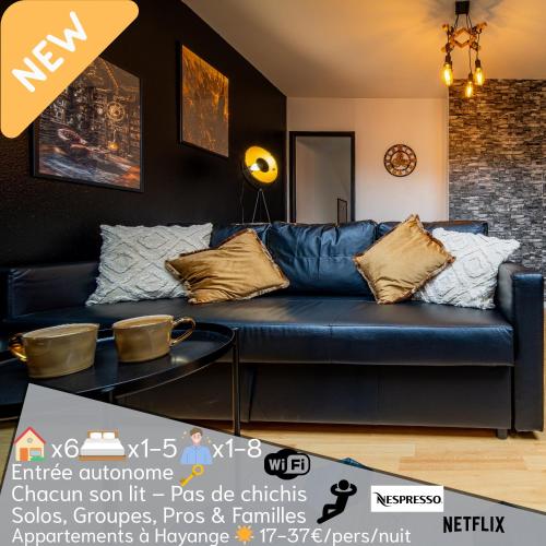 NEW CATTENOM - Apartments for Teams & Families - 2 to 5 beds, 3-min parking - Location saisonnière - Hayange