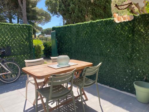 Appartement en rez-de-jardin avec terrasse