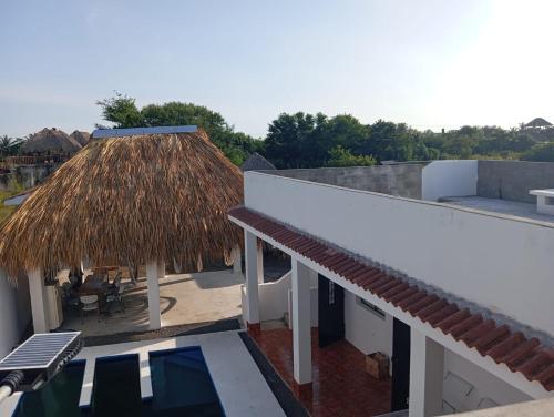 Balkons/terase, Bello chalet Monterrico in El Cebollito