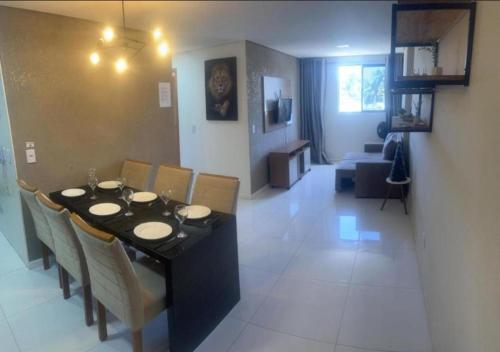 Amplo novo e moderno apartamento em linda praia de Maceió – khách sạn tại Cruz das Almas