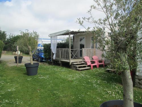 Camping Kerivoas mobil home 2 personnes 1 chambre - Camping - Audierne