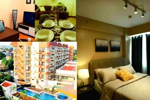 The Lancris Residences, 2 Bedrooms, Bathroom, Living room, Kitchen and Community Pool, Manila (fotografie 9)