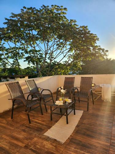 Depto privado con gran terraza y parking gratis
