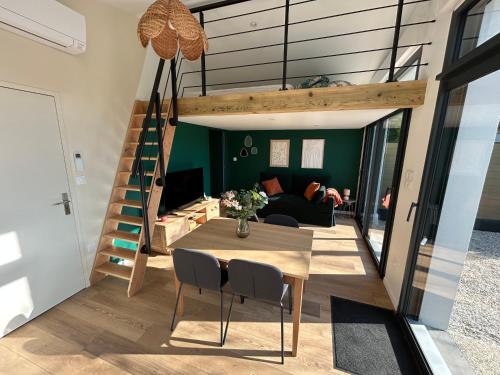 Logement calme 4p proche Bordeaux et piscine - Location saisonnière - Martignas-sur-Jalle