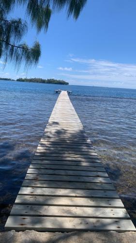 Le lagon au bout du ponton - photo 8 - Raiatea, Polynésie