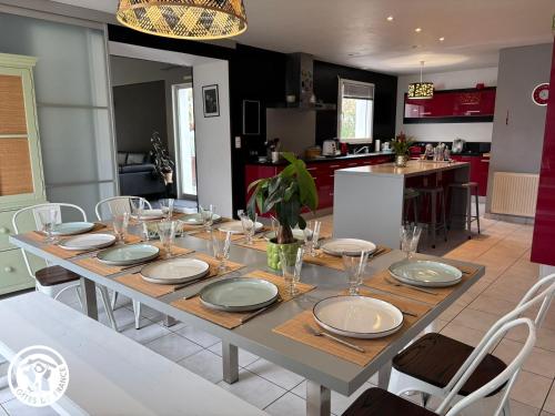 Maison spacieuse proche plages - 12 pers. - FR-1-426-614 - Location saisonnière - Challans