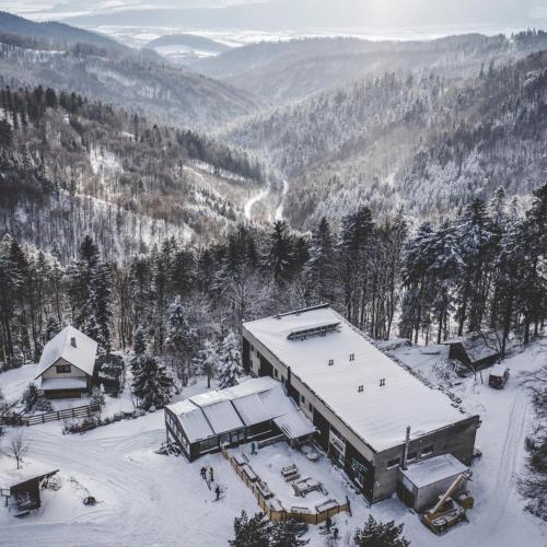 Viesnīcas āriene, Horská Chata Šport (Horska Chata Sport) in Drienica
