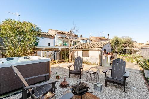Summer Retreat Country Villa Jacuzzi & Garden in Bassano in Teverina
