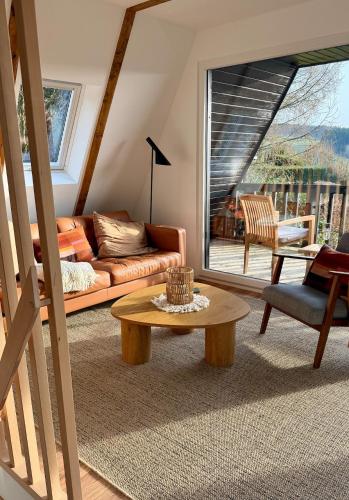 Designer chalet with gorgeous Eifel panorama in Kerschenbach