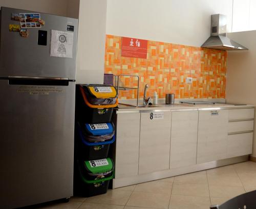 Sala de estar/TV partilhada, The Rock Hostel in Matera