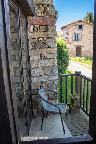 Balcony/terrace, Gite dans un hameau de charme in Castelnau-Durban